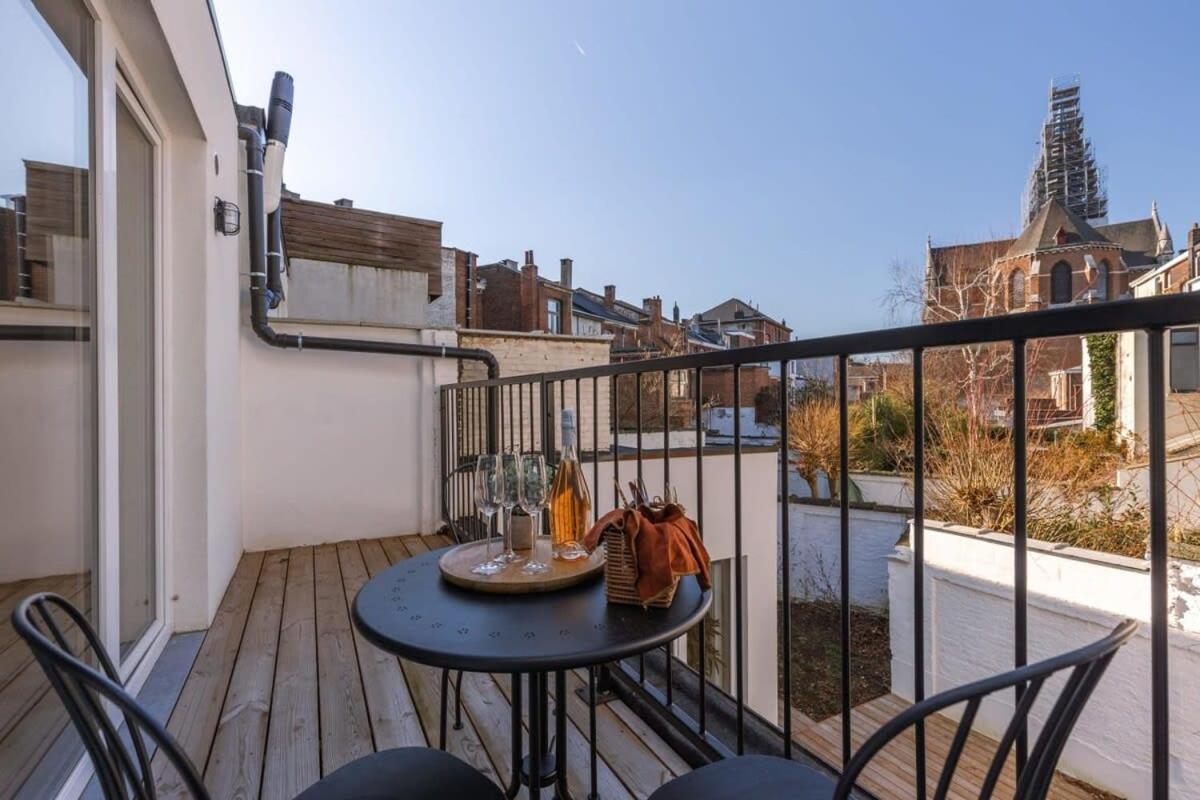 Huswell - Industrial Apartment With Terrace In Антверпен Экстерьер фото