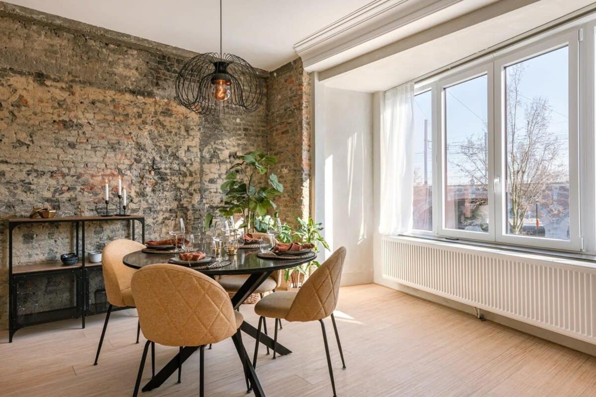 Huswell - Industrial Apartment With Terrace In Антверпен Экстерьер фото